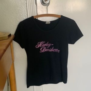 Harley Davidson Santa Cruz girls top